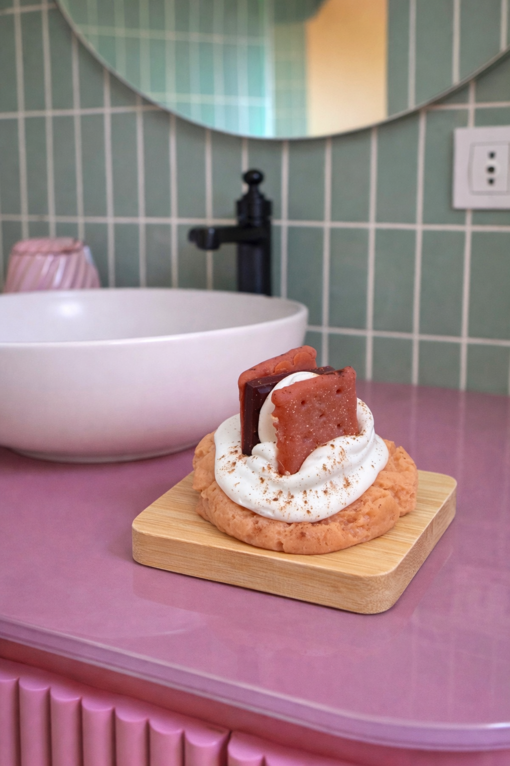 Jabón galleta de smore's