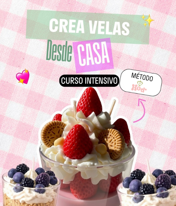 Manual profesional para crear velas aromáticas